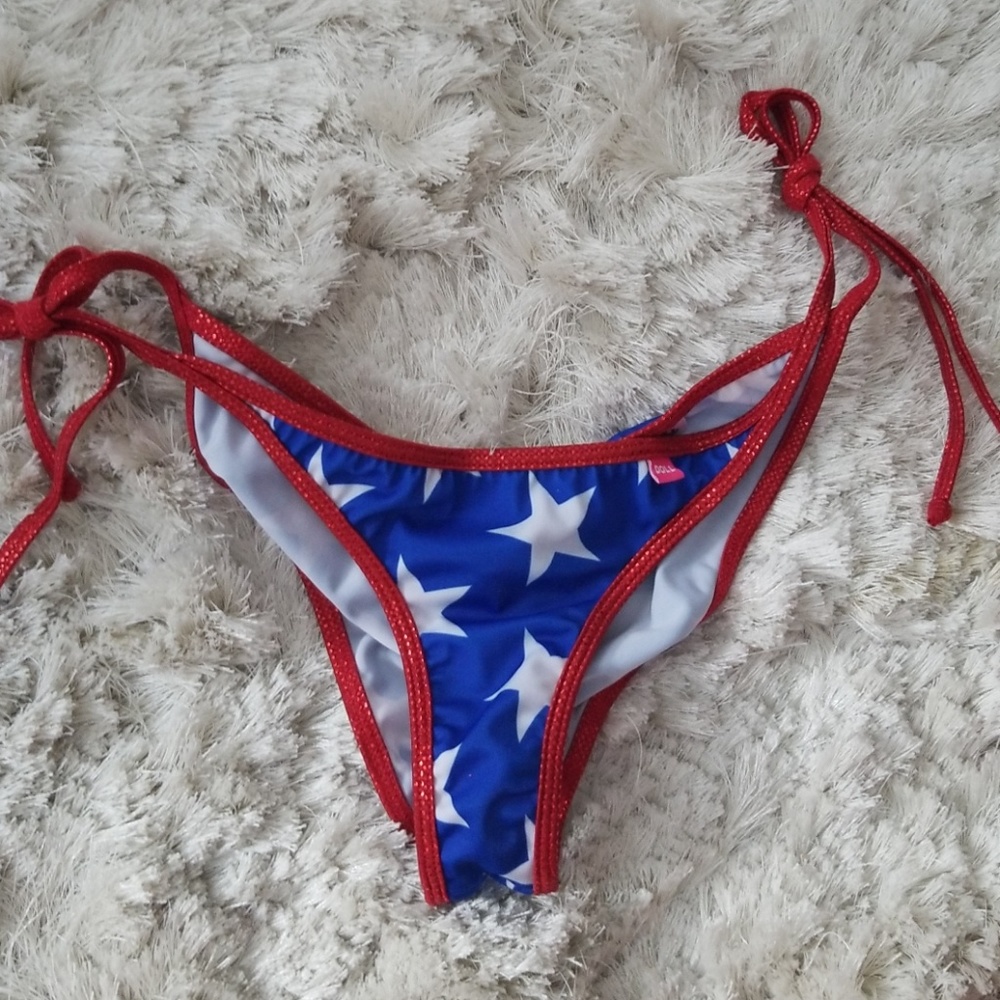 Chynna dolls flag bikini bottom
